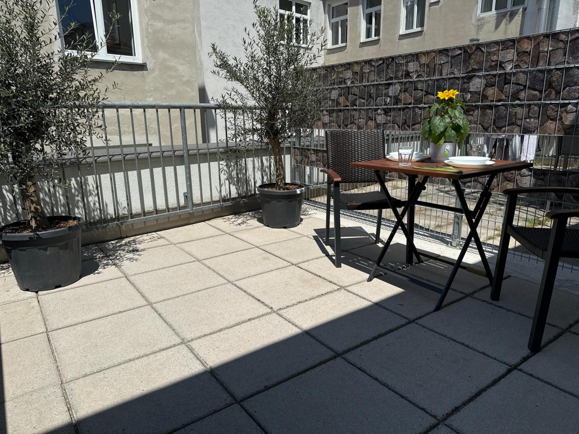 شقة Klein Aber Fein Mit Terrasse فيينا المظهر الخارجي الصورة